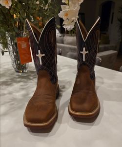 🤠 Twisted X Men's Western Work Boots – Size 10.5 EE | Brand New 🤠