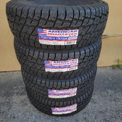 LT 285 75 16 ALL TERRAIN 10PLY TIRES F250 EXCURSION SILVERADO SUBURBAN AVALANCHE TAHOE SIERRA F150 RAM
