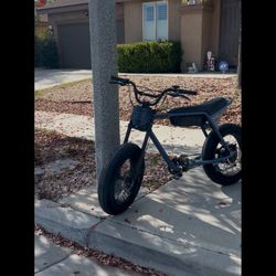 SUPER73 ZX LOW MILEAGE