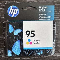 HP 95 Tri-Color Ink Cartridge Genuine OEM NEW Sealed Exp 2023