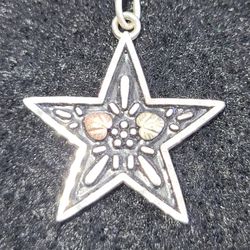 Sterling Silver Necklace And Pendant 