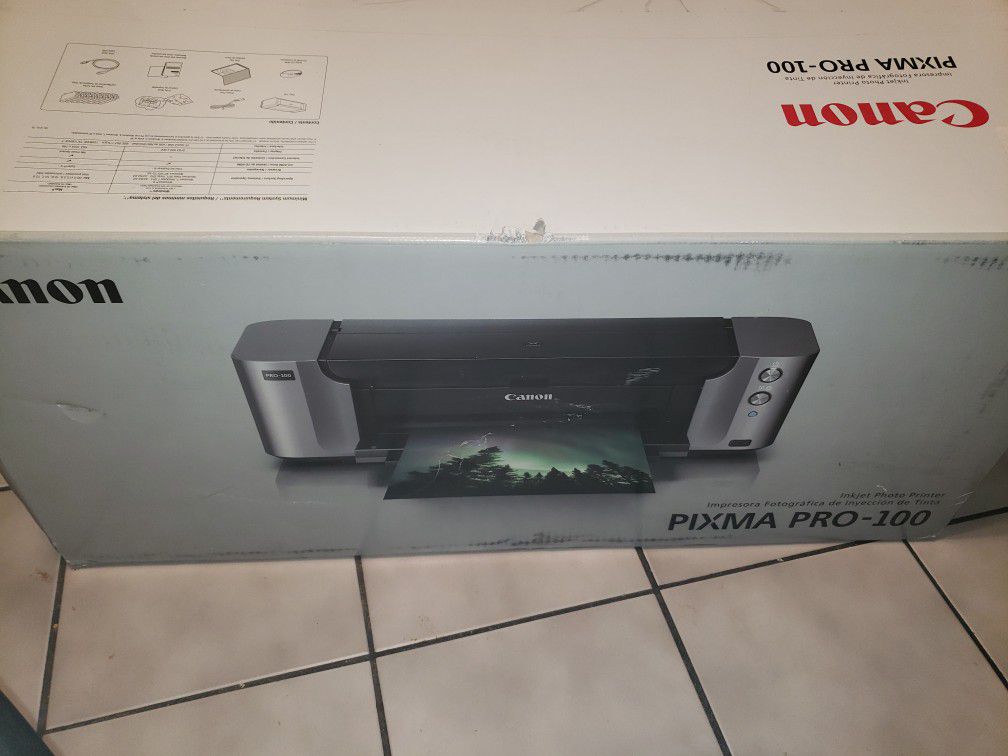Canon pixma pro-100 printer