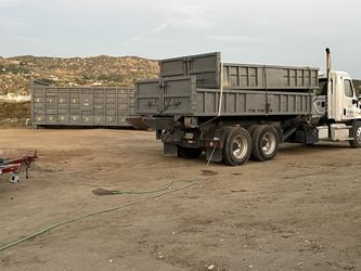 10 Yard Lowboy Dumpster Bin – Concrete, Dirt, Heavy Debris – Southern California