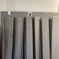 2 Twin Box springs With Adjustable Frame 