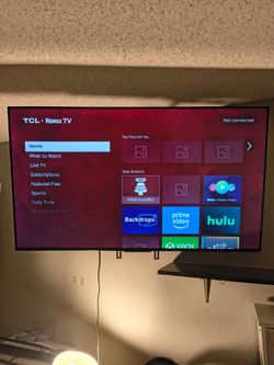 TCL 55" 4k smart tv