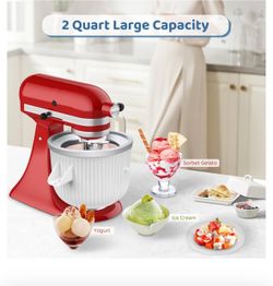 Ice Cream Maker Bowl Attachment for KitchenAid Stand Mixers 4.5QT and Larger Brand New for Sale in Phoenix AZ OfferUp
