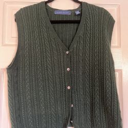 Green Sweater vest