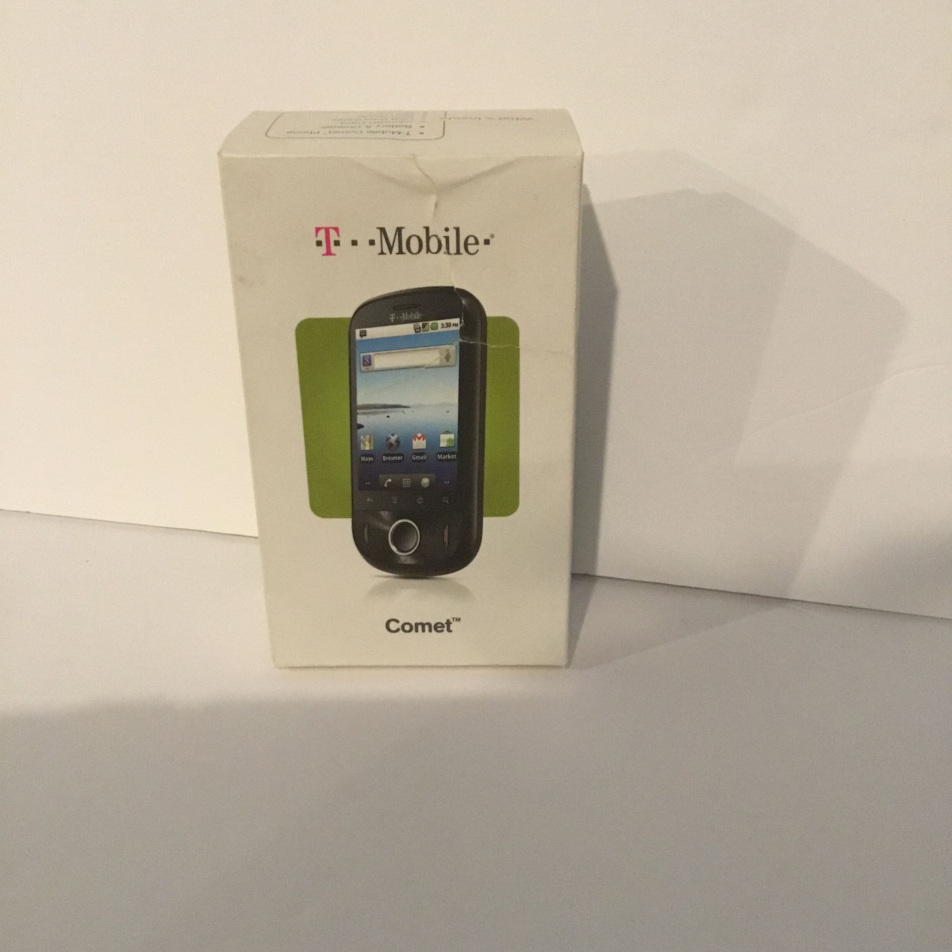 Huawei. Comet Cell Phone. Black. Case. Box And Manual. T-Mobile