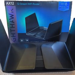 titulo  NETGEAR Nighthawk AX12 Dual-Band 12-Stream Wi-Fi 6 Router