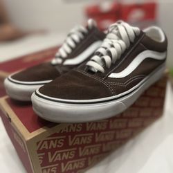 Brown Old School VANS 