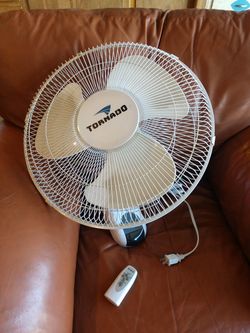 Tornado corner mount fan