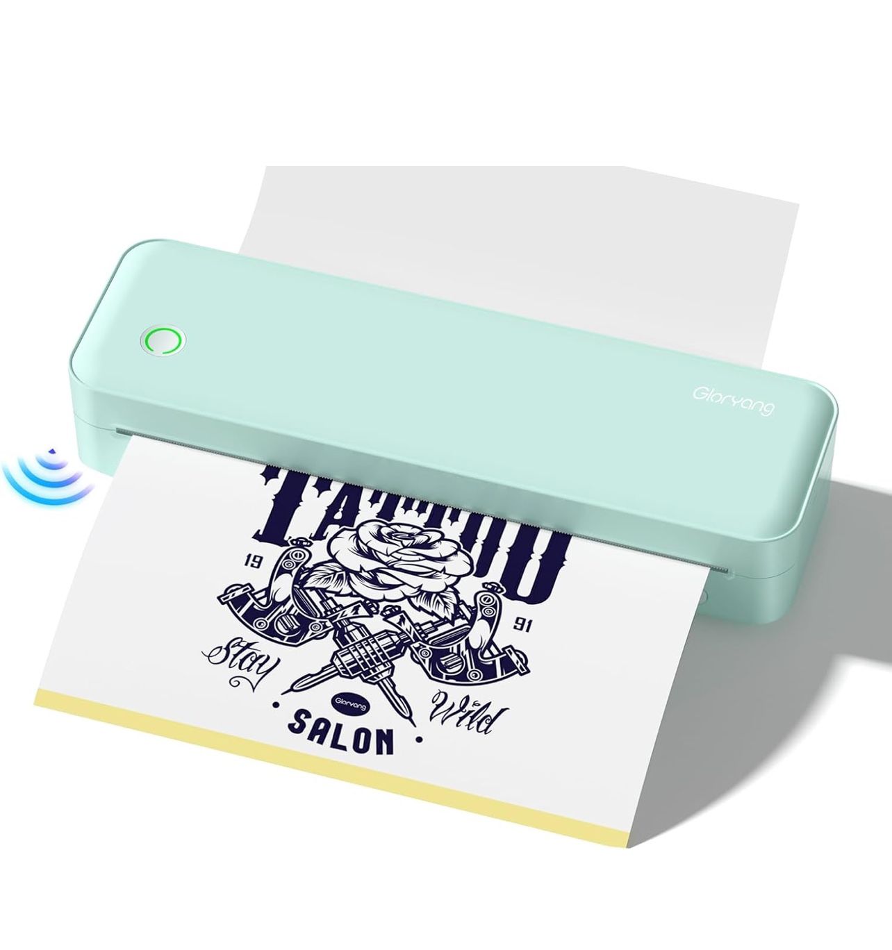 Wireless Tattoo Transfer Stencil Printer
