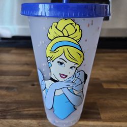 Cinderella Straw Cup