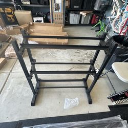 Dumbbell/ kettlebell rack (RACK ONLY)