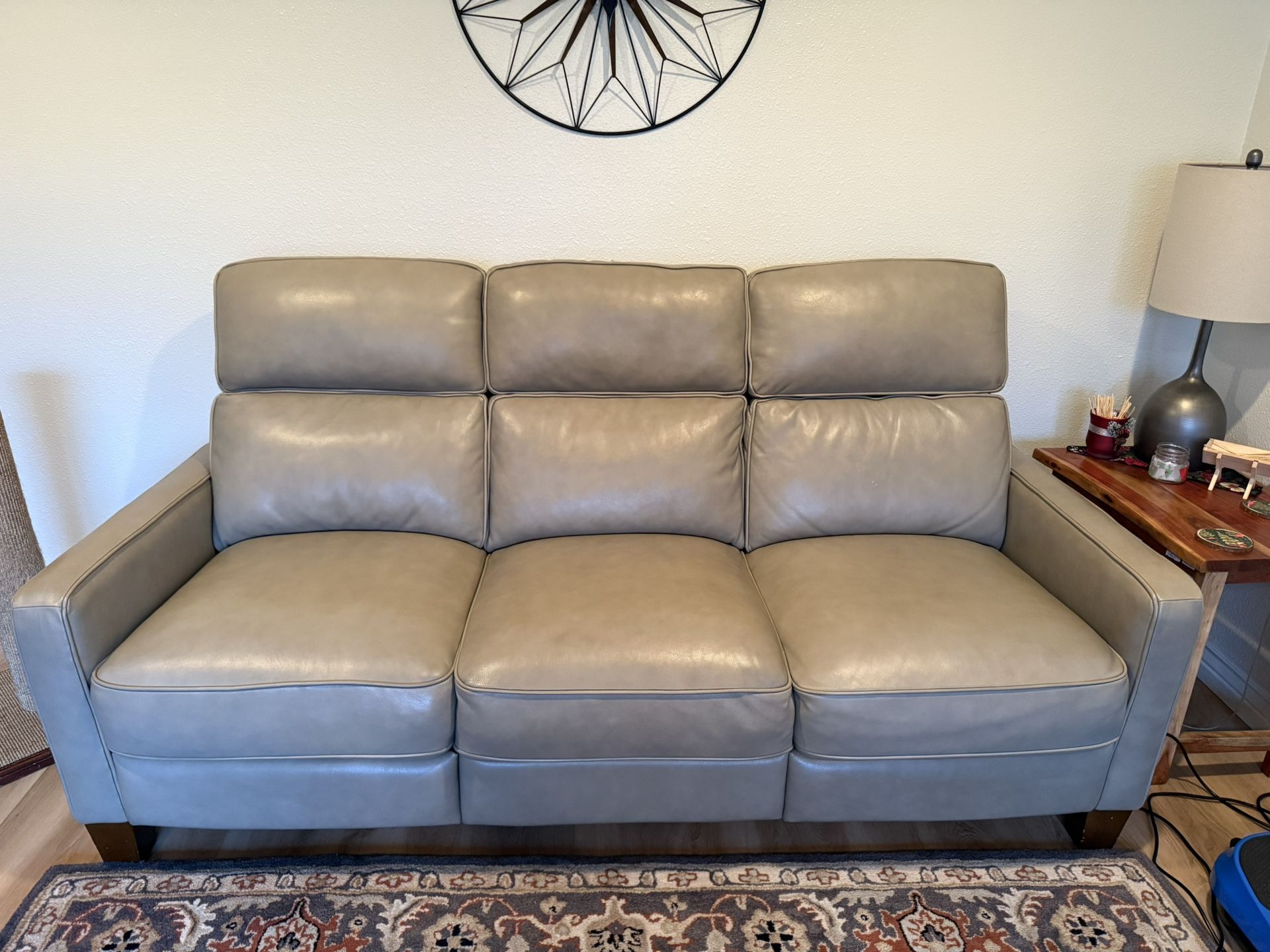 Leather Sofa & Loveseat
