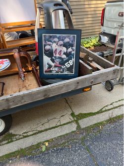 Notre Dame Football Framed Poster Sept 13, 1993 Irish Impact II, ND 31-FSU 24, 18 by 21, $10