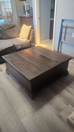 40"x40" coffee table