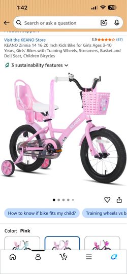 KEANO Zinnia 16 Inch Kids Bike