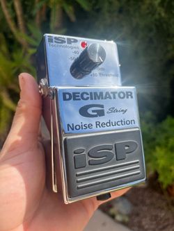 ISP Decimator G String Noise Reduction noise gate effect pedal