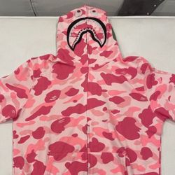 Pink Bape Hoodie