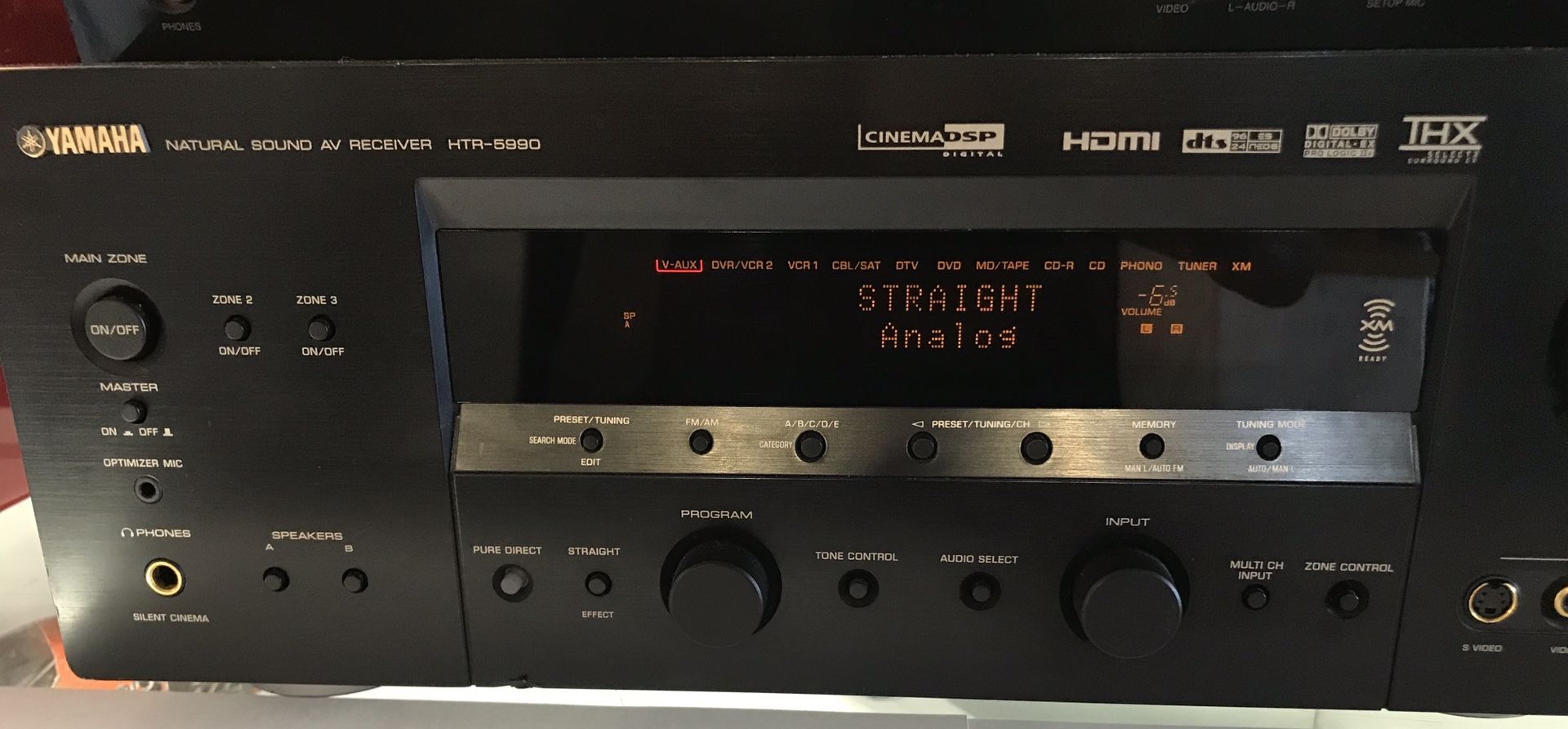 Yamaha HTR-5990 Stereo Receiver