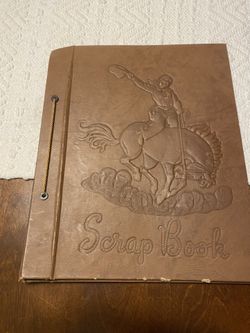 Antique Leather Binder