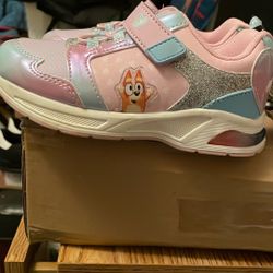 Bluey Girls Tennis That Light Up