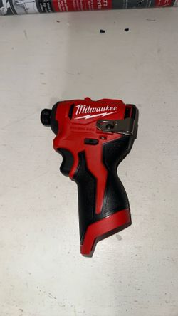 Milwaukee M12 12V Lithium-Ion Subcompact  1/4 in. Hex Impact Driver (Tool-Only