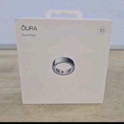 Oura Ring 4 Smart Ring Size 10-4th Gen Silver - 