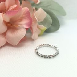 Beautiful Eternity Band Ring|Size 8