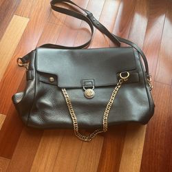 Black Versace Collection Bag