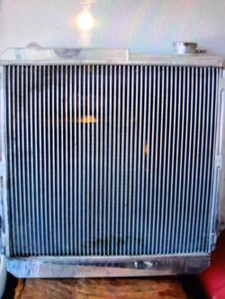 Jeep wrangler Champion 3 row aluminum radiator