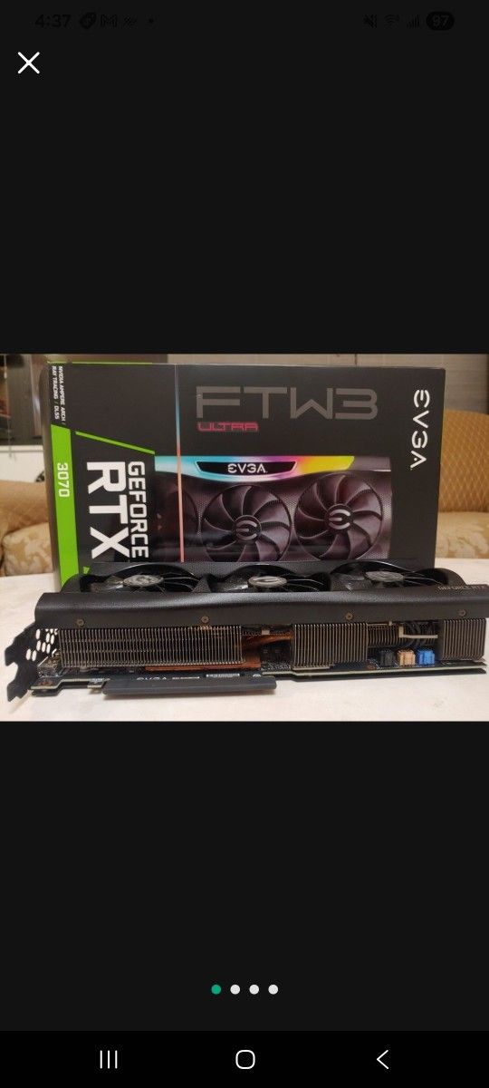 EVGA GeForce RTX 3070 FTW3 ULTRA GAMING Graphics Card