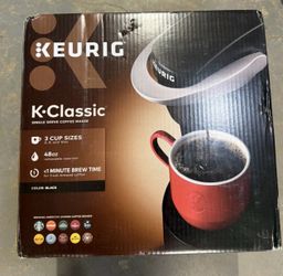 Keurig K-Classic Coffee Maker black pod K-Cup 48oz