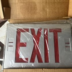 Brand New Exit Sign Light 