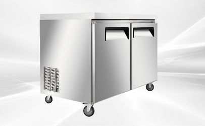 NSF 36 Ins Undercounter 2 Solid Doors refrigerator AUR-0976