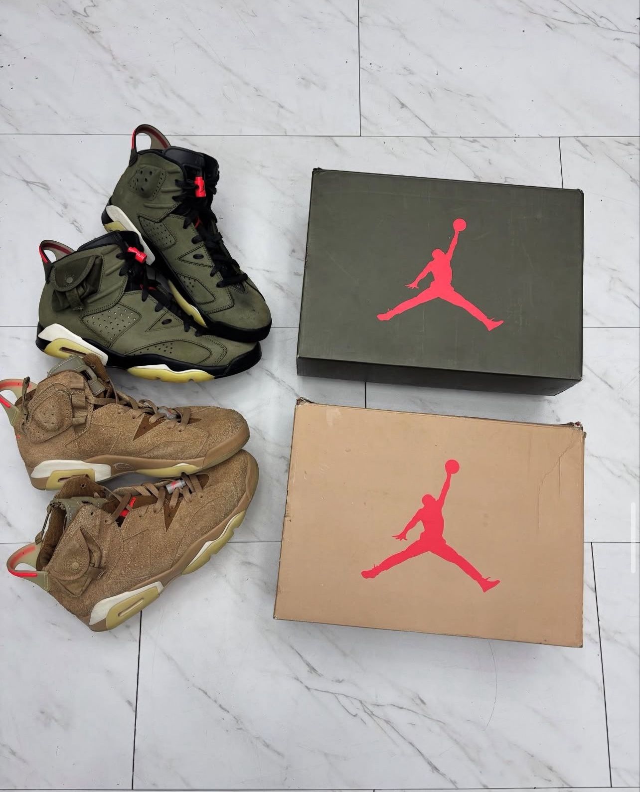 Jordan 6 Travis Scotts