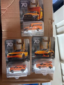 Matchbox special edition orange
