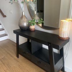 Black Entry way Table - Moving sale!!!