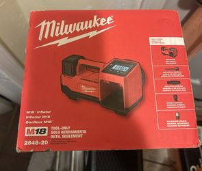 Milwaukee M18 18-Volt Lithium-lon Cordless Electric Portable Inflator (Tool-Only) $150