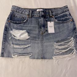New Forever 21 Denim Skirt