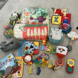 TONS  Of Baby Toys And Books 