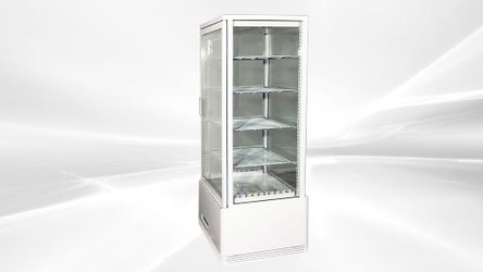 NSF Square 4 Sided Glass Refrigerator Display case Bakery CL-98