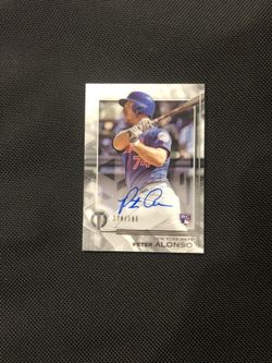 2019 Topps Tribute 174/199 Pete Alonso Peter #TA-PA Rookie Auto