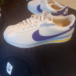 NIKE CORTEZ LAKERS 
