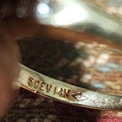 14kt  Gold  Ring  Sz4