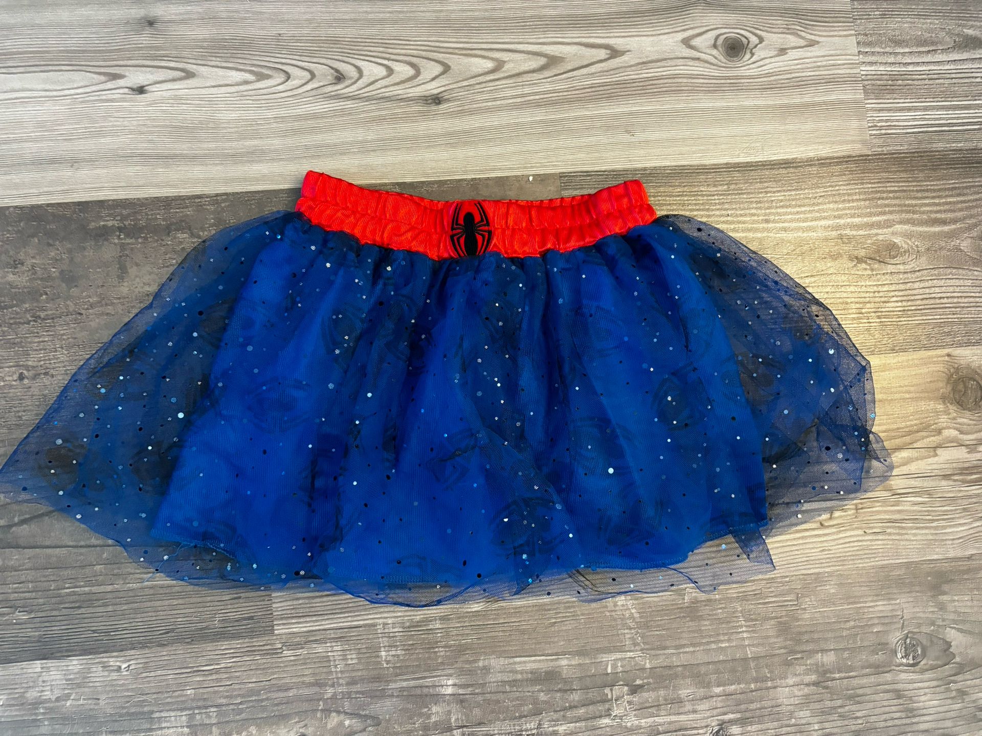 Women's One Size Fits Most Spider-Man Spider Girl Skirt Costume Halloween Tutu