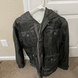  Volcom Parka Full Zip Vintage Size M