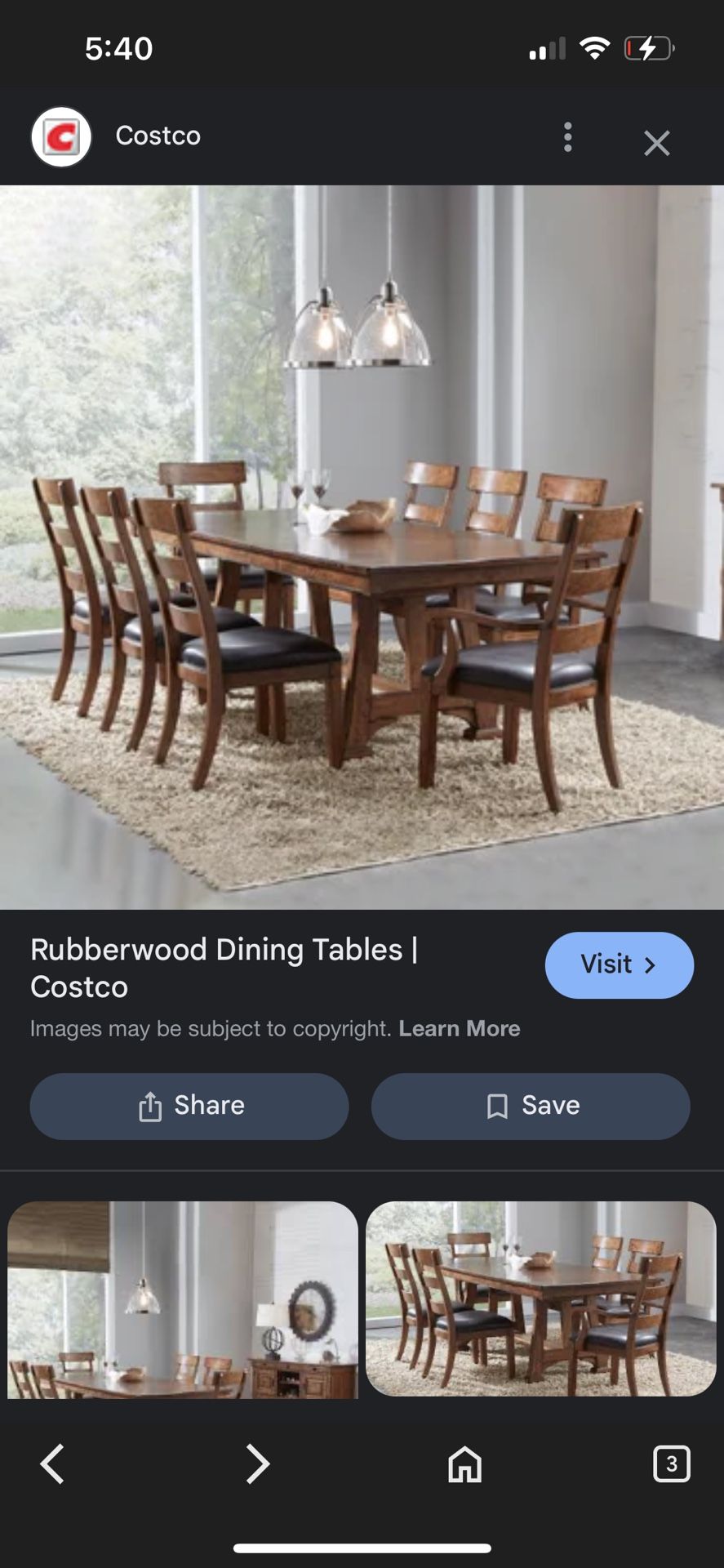 Dining Table With 8 Chairs 