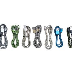 Micro USB Charger Cables - Available in Various Colors and Sizes